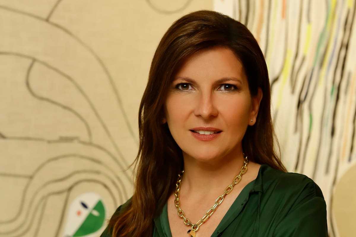 Larisa Andreani, flamante presidenta de arteBA