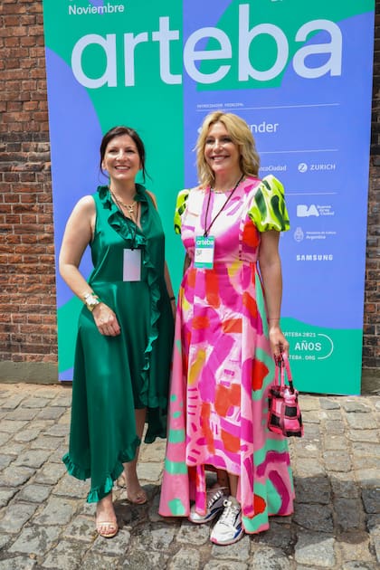 Larisa Andreani y Amalia Amoedo
