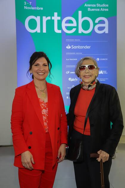 Larisa Andreani y Marta Fernández