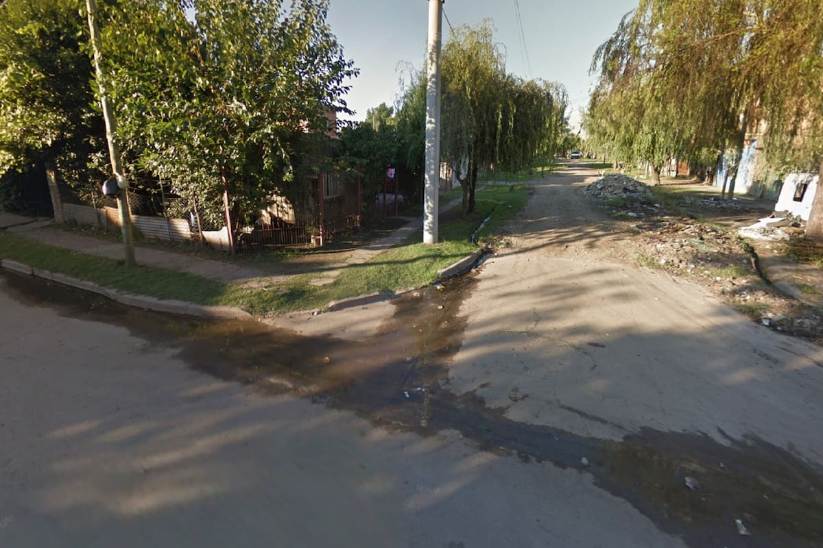 Larraya y Colegiales, en González Catán, donde un niño de 3 años fue asesinado de un niño durante un ataque en venganza contra su tío