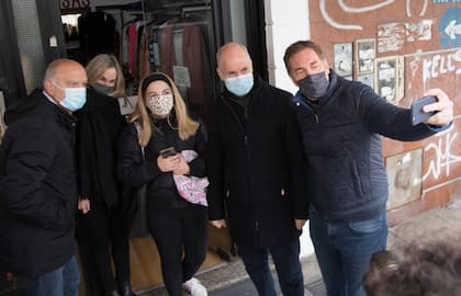 Larreta acompañó a Santilli en Lanús
