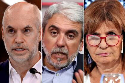 Larreta, Fernández y Bullrich