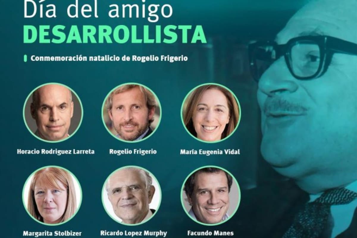 Larreta, Frigerio, Vidal, Stolbizer, López Murphy y Manes, en la convocatoria del MID