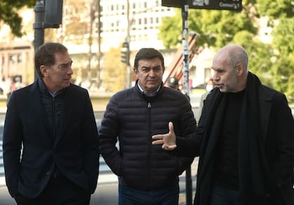 Larreta había presentado tiempo atrás a Omar De Marchi como su nuevo armador en el interior.
