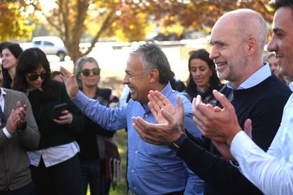 Larreta junto a Cornejo, en Mendoza