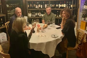 Larreta, Maylin, Macri y Awada, en Cumelén