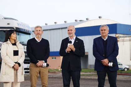 Larreta presentó sus propuestas para el sector industrial junto a Morales, Frigerio y Aluani en la empresa avícola Don Eduardo, en Entre Ríos
