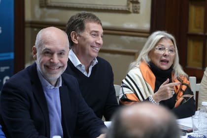 Larreta, Santilli y Carrió compartieron una actividad en Azul