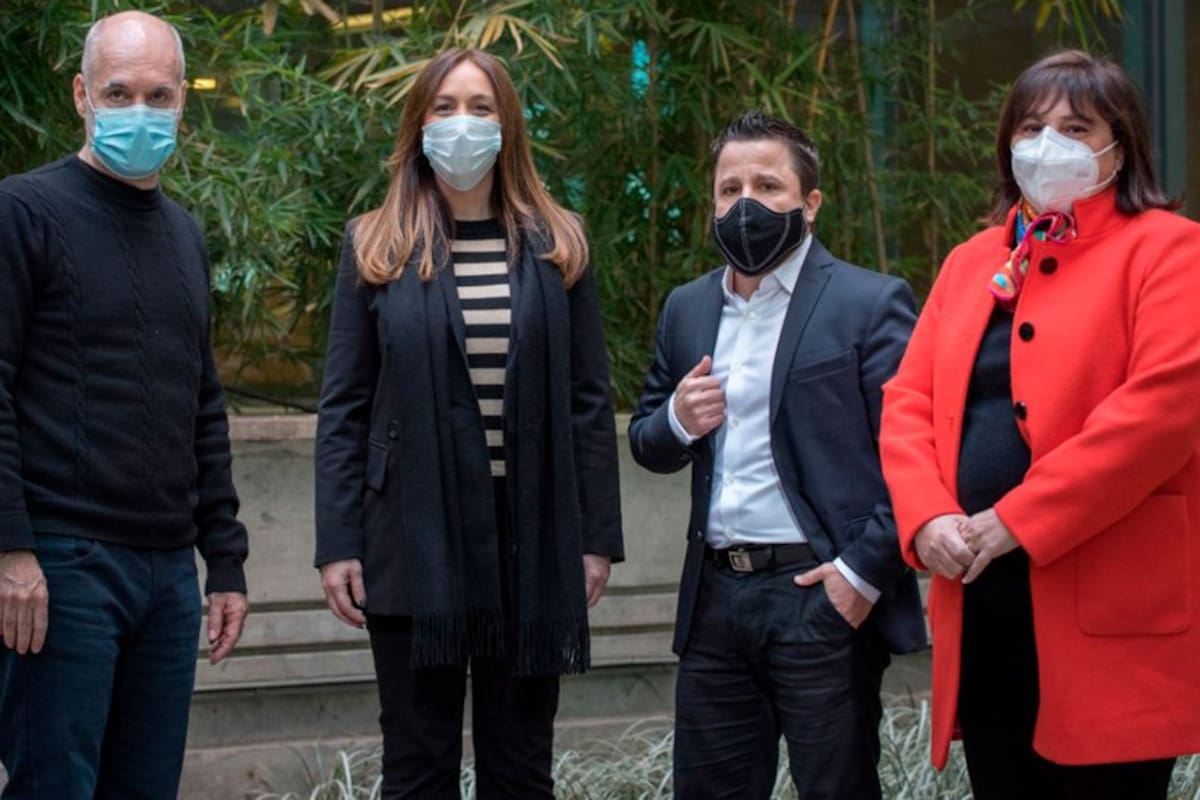Larreta, Vidal, Tetaz y Oliveto se preparan para las PASO