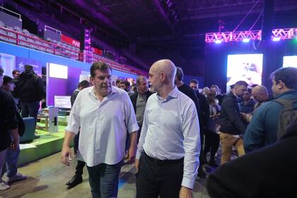 Larreta visitó ayer Mar del Plata y estuvo junto a Guillermo Montenegro