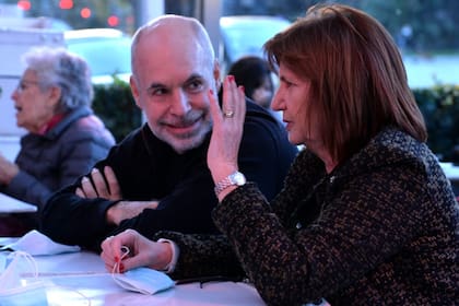 Larreta y Bullrich viven momentos de tensión