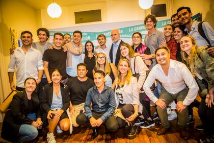 Larreta y Lousteau se mostraron juntos en un evento de La Generación, una agrupación de jóvenes larretismo