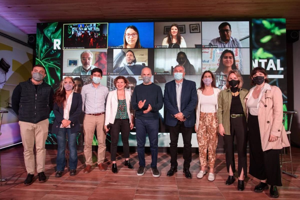 Larreta y Morales compartieron un acto en la Capital