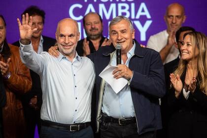 Larreta y Morales, durante la celebración en Jujuy