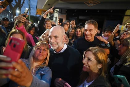 Larreta y Santilli, en Moreno