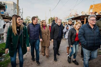 Larreta y Santilli, en Florencio Varela