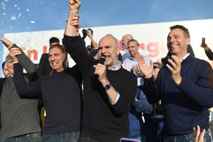 Larreta y Santilli, en Lomas de Zamora