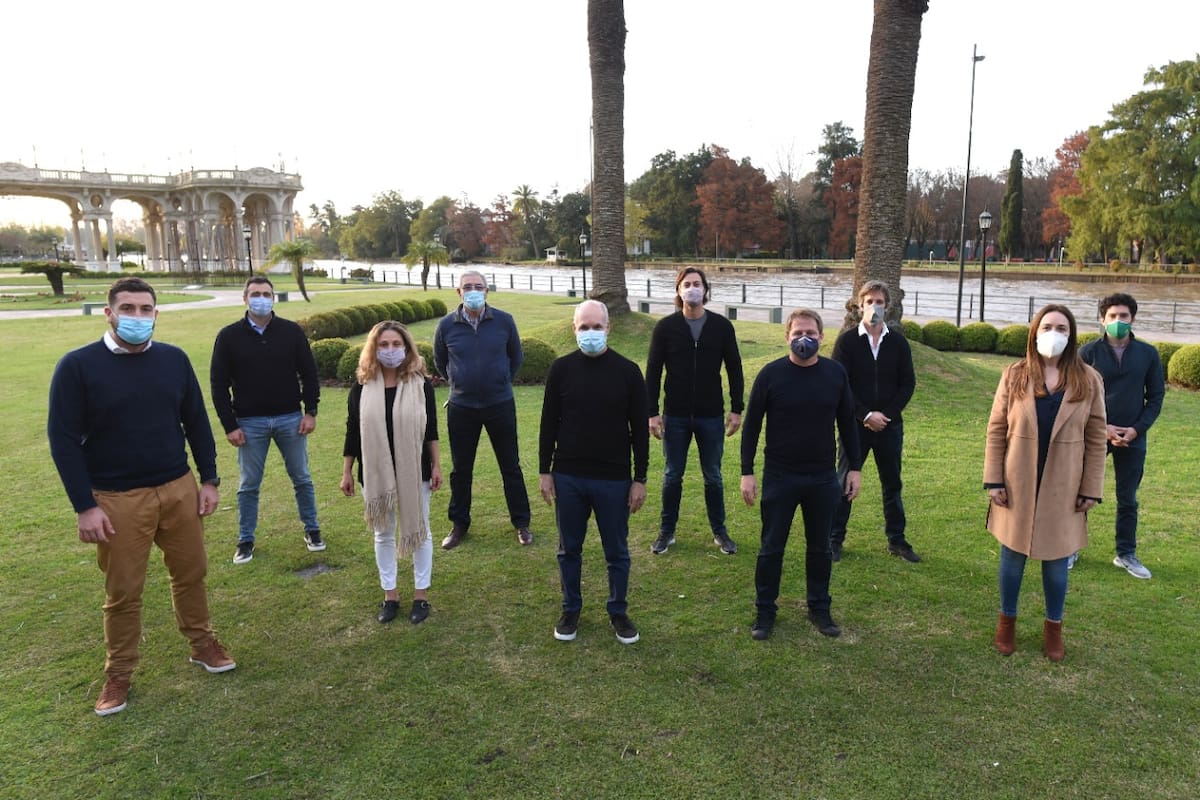 Larreta y Vidal se mostraron con los referentes de La Territorial