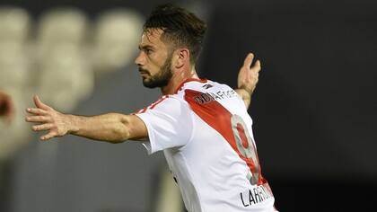 Larrondo suma dos goles en 455 minutos, repartidos en 14 juegos con River