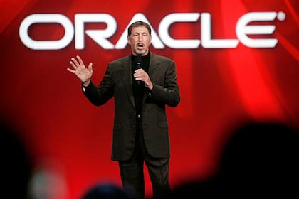 Larry Ellison, de Oracle Corp, está en la cabeza de la lista