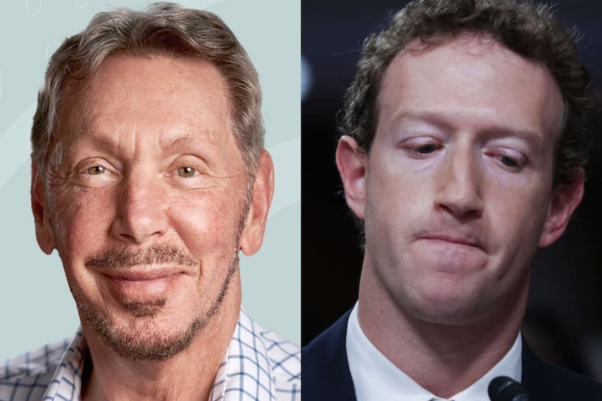 Larry Ellison quedó en el tercer puesto del ranking de los más ricos del mundo y superó a Mark Zuckerberg