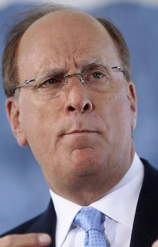 Larry Fink, chairman del fondo de inversión BlackRock