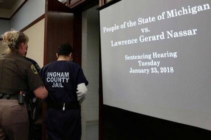 Larry Nassar fue condenado a 175 años de prisión