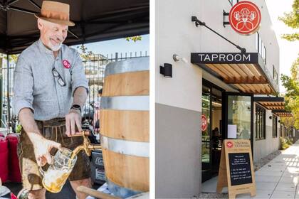 Lars Larson, el encargado de la cervecería y el bar propio que inauguró la empresa en 2023