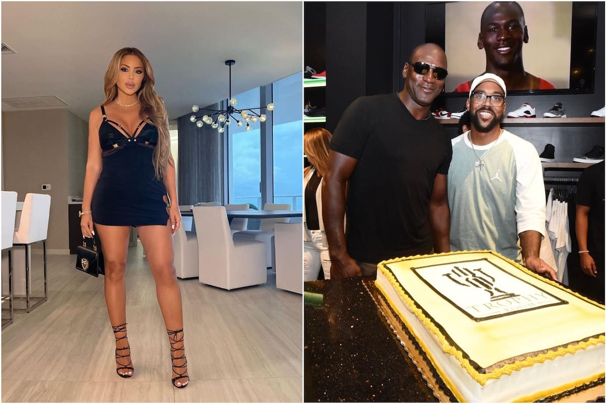 Larsa Pippen, de 48 años, y Marcus Jordan, de 31, fueron captados en un restaurante de Miami