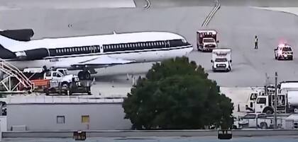 Las 11 personas del avión fueron rescatadas con vida en la costa este de Florida