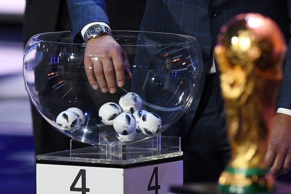 Las 20 mejores imágenes del sorteo Rusia 2018