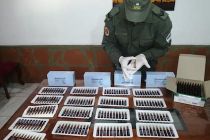 Las 500 ampollas de fentanilo fueron secuestradas por la Gendarmería Nacional