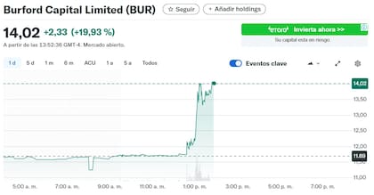 Las acciones de Burford Capital tuvieron un gran crecimiento tras el anuncio de la jueza