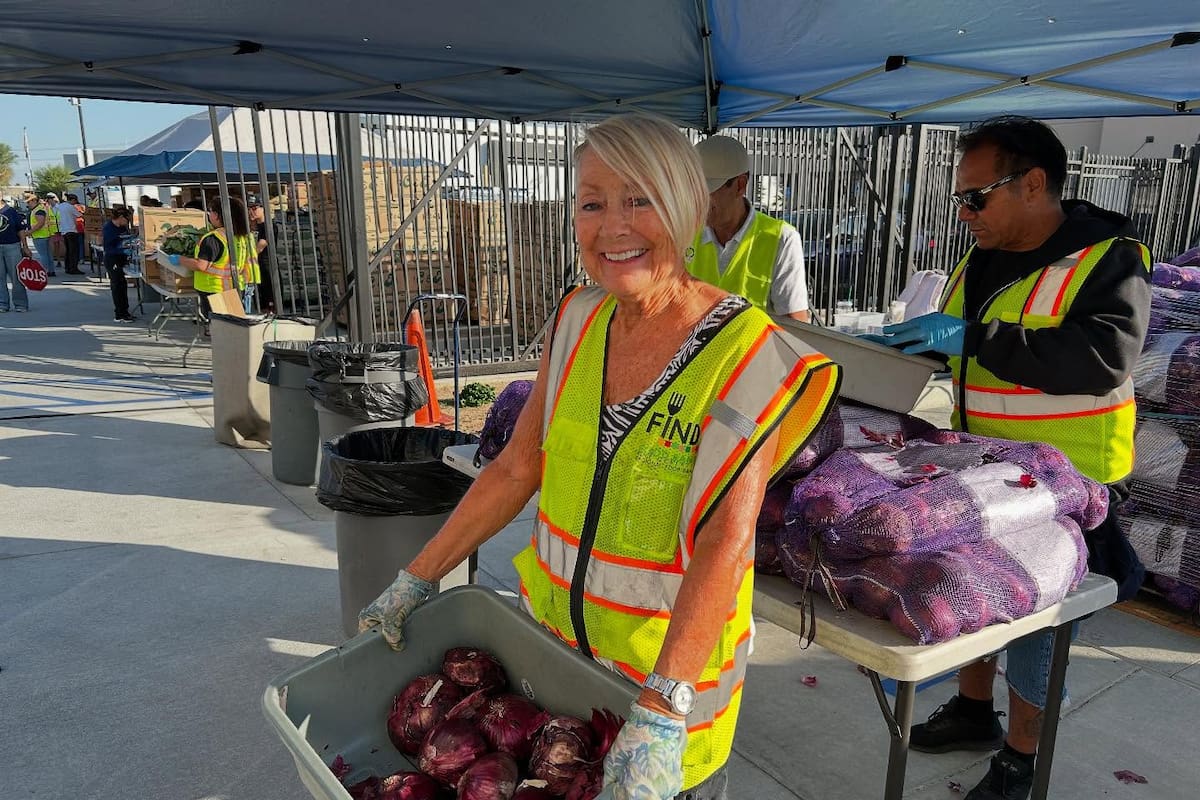 Las actividades están coordinadas por el Central California Food Bank, principal red de ayuda alimentaria regional