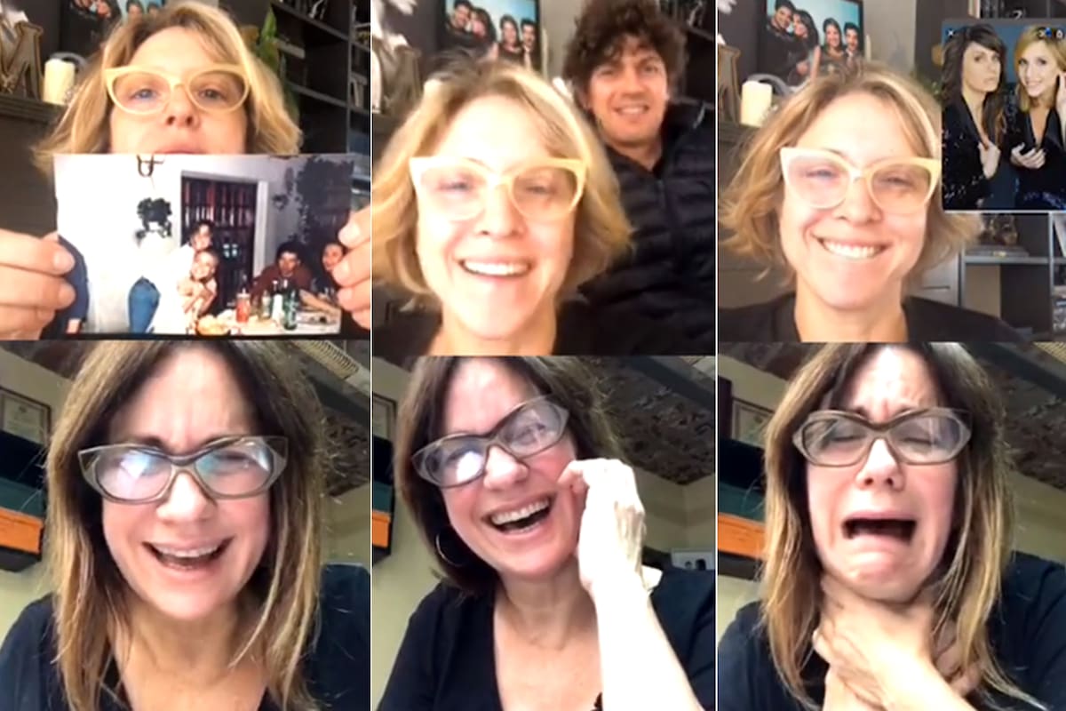 Las actrices y amigas charlaron de todo en una transmisión en directo