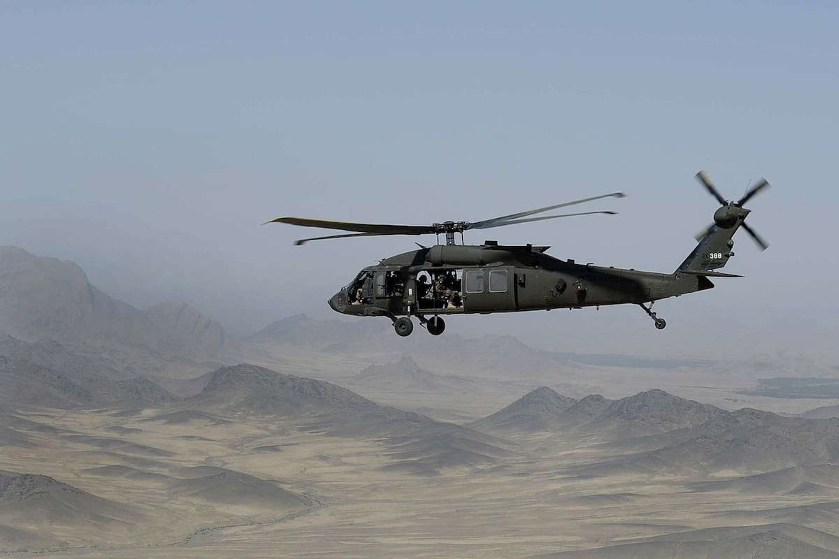 Las aeronaves accidentadas eran modelos HH-60 Blackhawk