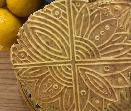 Las afamadas pizzelles las retrotraen a la Italia de Pina