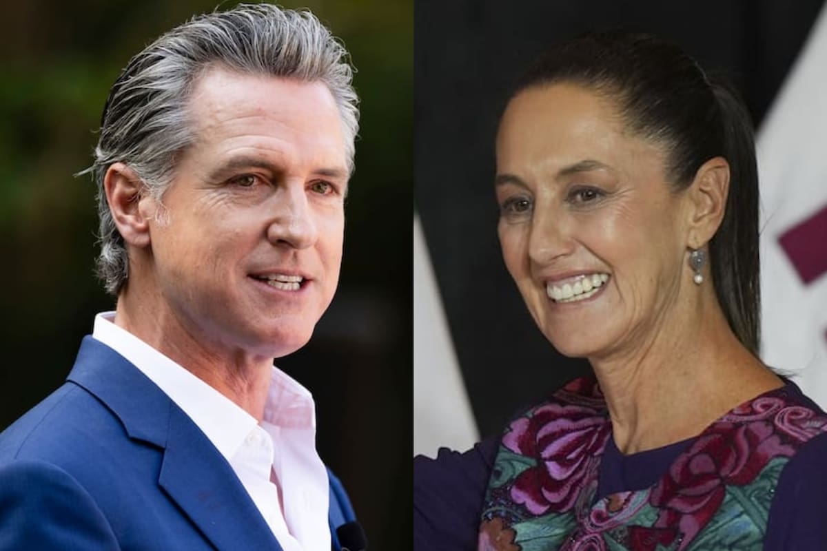 Las afectuosas palabras de Gavin Newsom hacia Claudia Sheinbaum: la presidenta de México le envió refuerzos para combatir los incendios