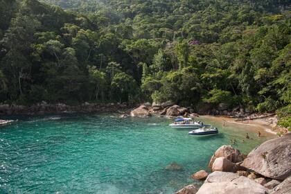 Las aguas trasparentes de Ilha Grande, en el estado de Rio de Janeiro