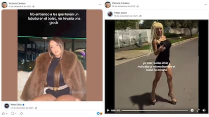 Las alarmantes publicaciones que realizaba Victoria Cantero en su perfil de Facebook