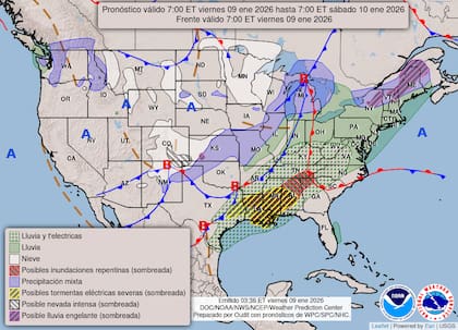 Las alertas meteorológicas para este viernes en Texas anticipan condiciones adversas para la circulación del transporte