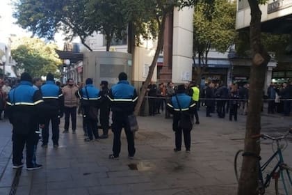 Las amenazas de bombas fueron en cuatro bancos del centro de Rosario