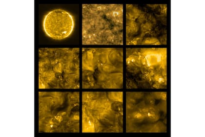 Las "pequeñas" erupciones solares vistas por la sonda Solar Orbiter, que llegó a 77 millones de km del Sol