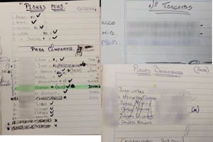 Las anotaciones incorporadas al expediente