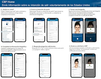 Las aplicaciones de CBP One se actualizarán automáticamente a la app CBP Home