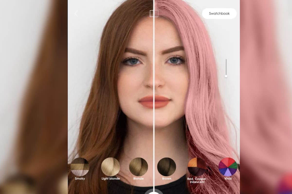 Las app permiten saber cómo quedan los cambios de looks (Captura app)