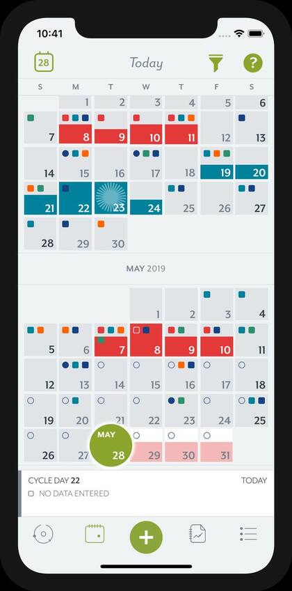 Las apps de seguimiento permiten organizar los entrenamientos y competencias teniendo en cuenta la menstruación de cada deportista