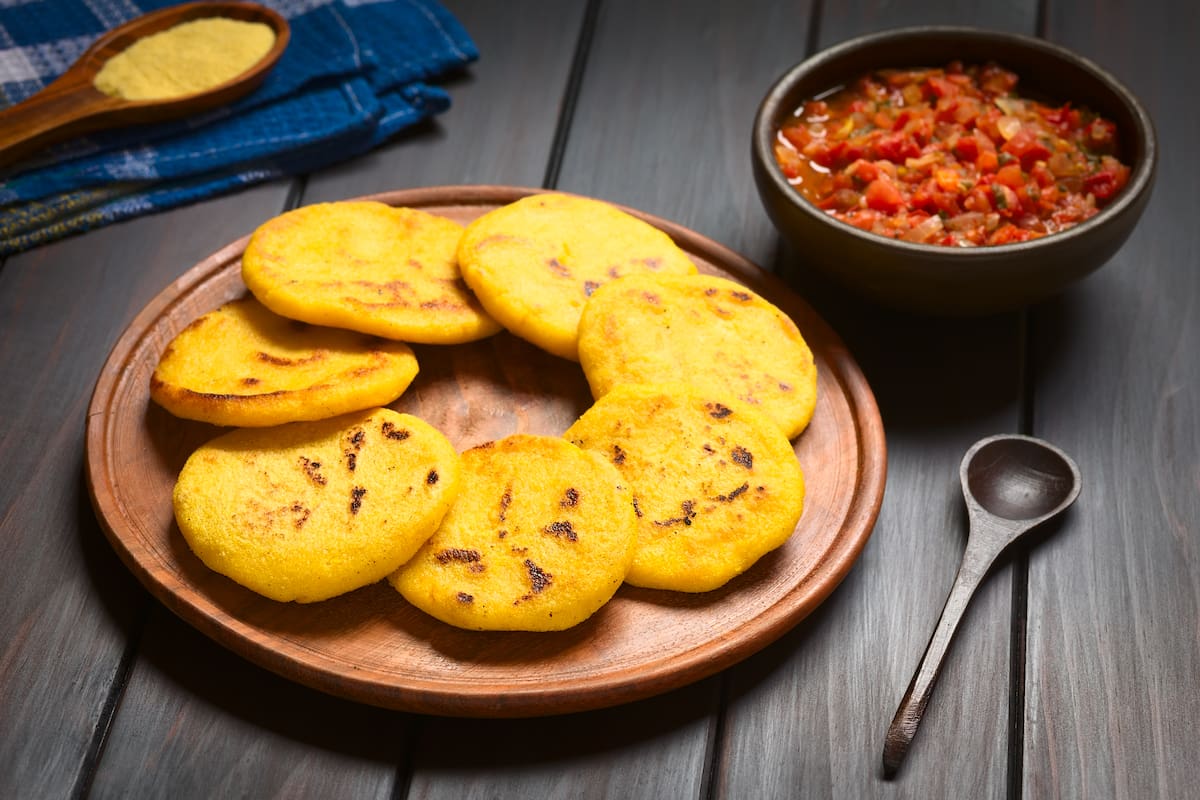 Las arepas, un clásico de Sudamérica