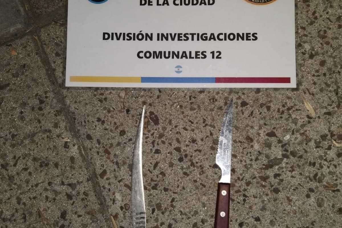 Las armas blancas, una preocupación para las autoridades porteñas