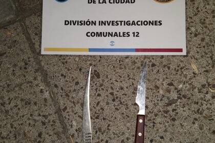 Las armas blancas, una preocupación para las autoridades porteñas